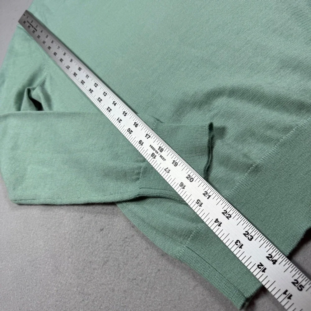 G/FORE Mens Mint Green 100% Cashmere V-Neck Golf Sweater NWT Small